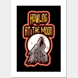 Howling At The Moon Posters and Art